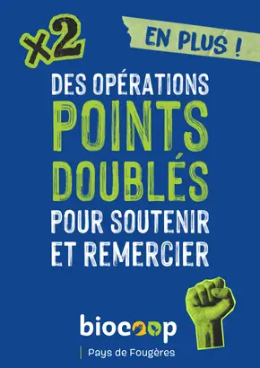 DES OPERQTIONS POINTS DOUBLES POUR SOUTENIR LES PRODUCTEURS