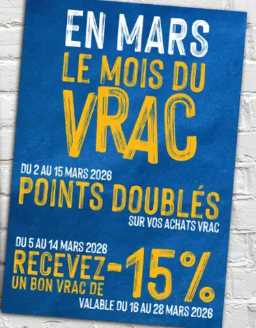 20 ans : Mars, le mois du vrac pour consommer autrement, concrètement