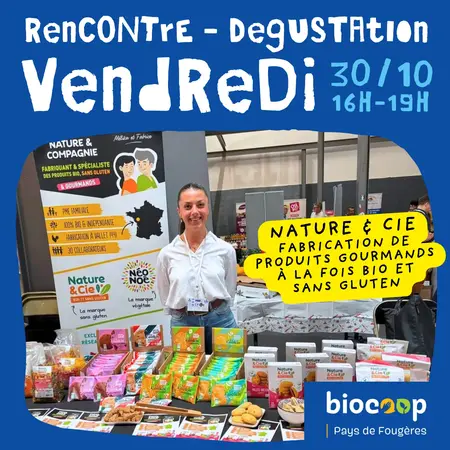 Animation Dégustation avec Nature & Cie ! Animation Dégustation avec Nature & Cie !