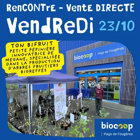 VIE LOCALE : 🍎🍐 Ton Bifruit ! Mégane vous propose des arbres fruitiers doublement greffés ! VIE LOCALE : 🍎🍐 Ton Bifruit ! Mégane vous propose des arbres fruitiers doublement greffés !